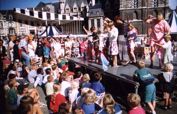 International Puppet Buskers Festival 1995, Gent, Belgien