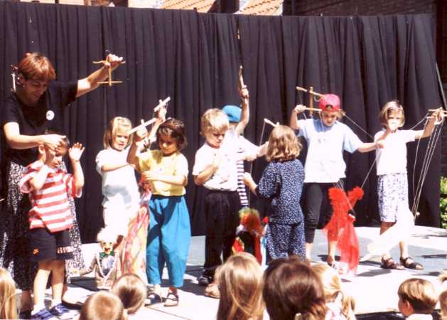 International Puppet Buskers Festival 1995, Gent, Belgien
